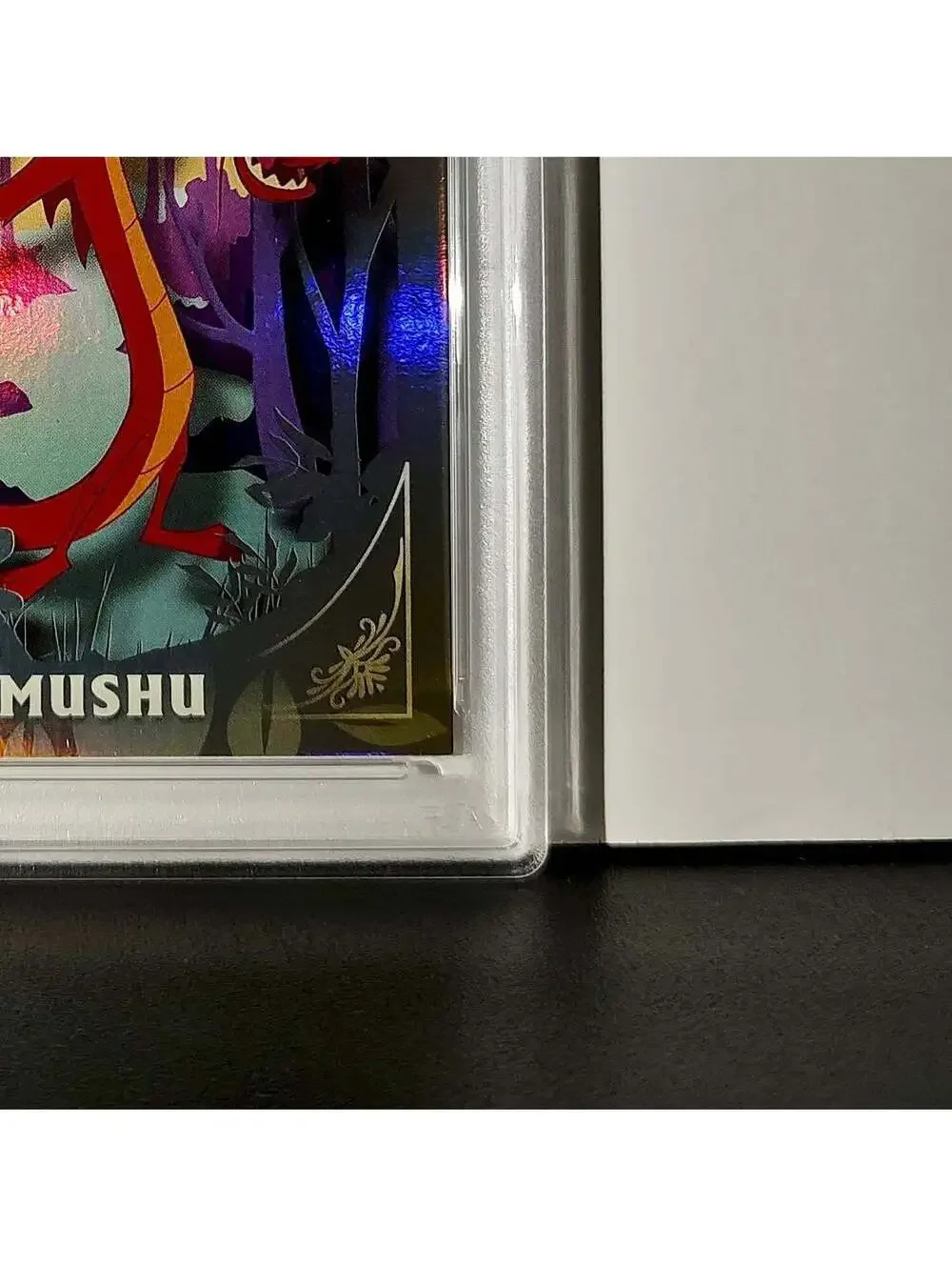 Mushu 2025 Topps Disney #FF-16 Furry Friends Card Mulan PSA 8